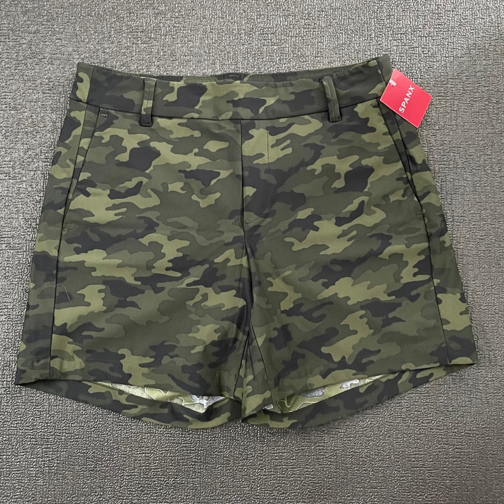 Spanx Camo Sunshine Shorts